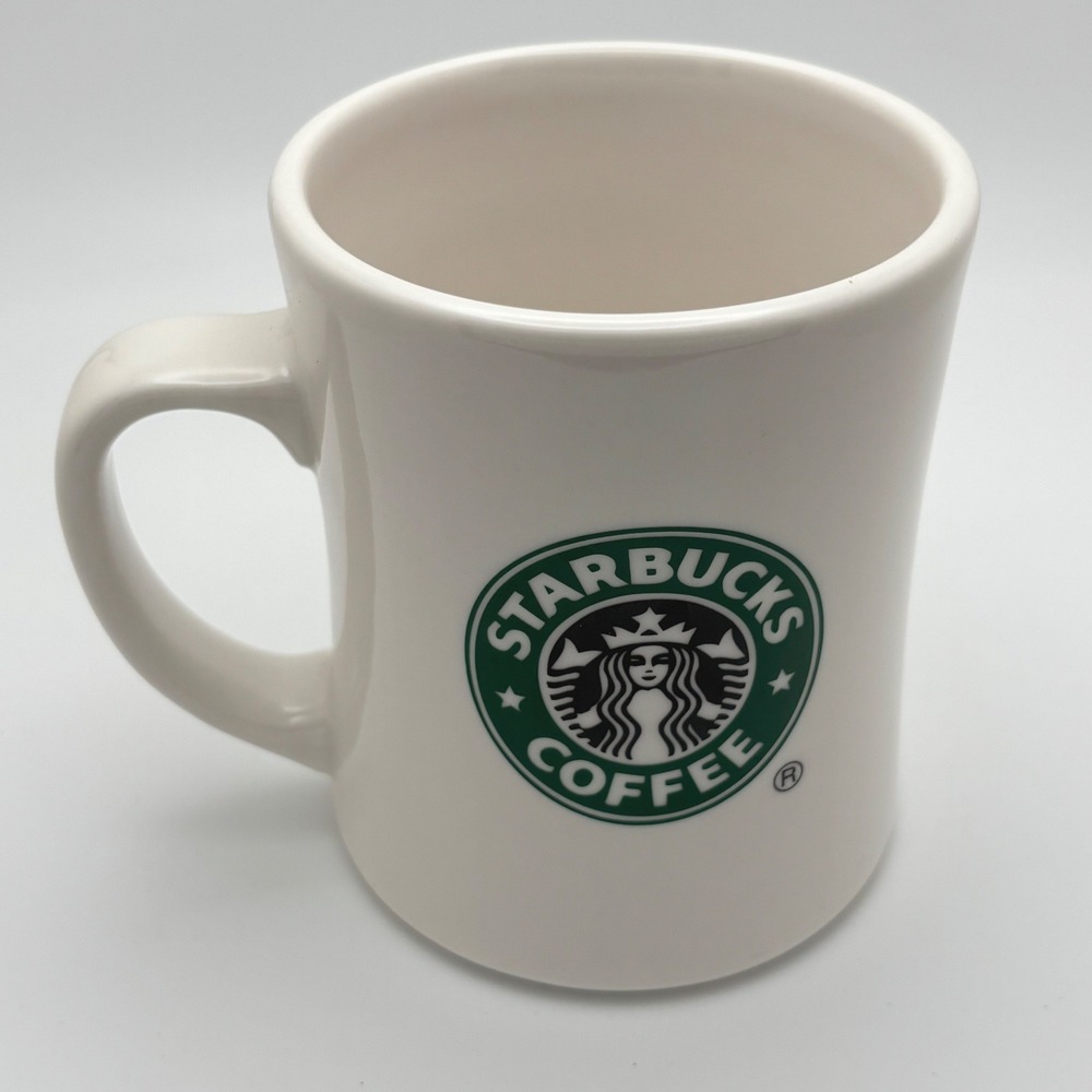 Starbucks Barista Pike Place Market First Store Heritage Logo Coffee Mug 2002 - Picture 1 of 6